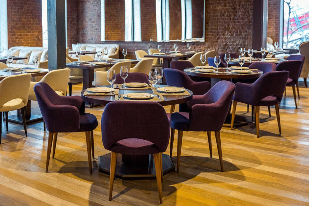 Мягкие кресла ресторана Мягкие кресла ресторана